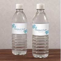 Sea Breeze Water Bottle Label