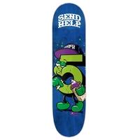 Send Help Skateboard Deck - High 5 Blue 8.375\