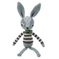 Sebra - Crochet Animal - Rabbit 38 Cm - Robert