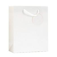 se finishing touch single colour small gift bags white