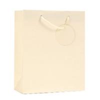 se finishing touch single colour large gift bags cream