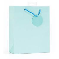 se finishing touch single colour medium gift bags pale blue