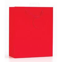 se finishing touch single colour medium gift bags red