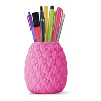 seriously tropical pineapple pen pot pink