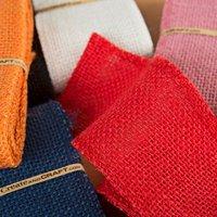 Seasonal Colours of Burlap Ribbons 376470