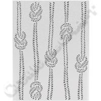 sea breeze knotted ropes embossing folder 10 x 13cm 367573