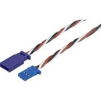 servo extension cable 1x futaba plug 1x futaba socket 1000 mm 035 mm s ...