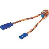 Servo Noise suppressor cable [1x JR plug - 1x JR socket] 300 mm 0.35 mm² Modelcraft