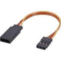 Servo Adapter cable [1x JR plug - 1x Futaba socket] 90 mm 0.14 mm² Modelcraft