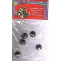 Set Of 5 Papo Catapult Balls