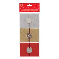 Seasons Greetings 3 Gift Card Boxes