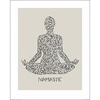Search Results Louise Tate Namaste Art Print