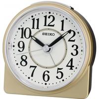 Seiko QHE137G Beep Alarm Clock with Snooze Gold
