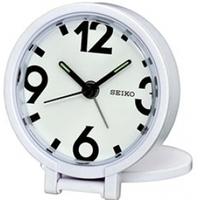 Seiko QHT011W Travel alarm Clock White