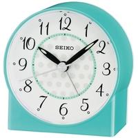 Seiko QHE136L Sweep Second Hand Beep Alarm Clock Blue