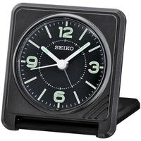 Seiko QHT015J Travel Alarm Clock Black