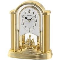 Seiko QXN228G Rotating Pendulum Clock Gold