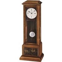 Seiko QXQ026B Dual Chimes Mantel Pendulum Clock Wooden Maple