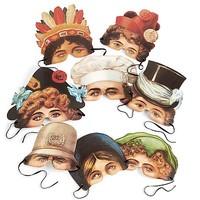 Set of 8 Die­cut Character Masks
