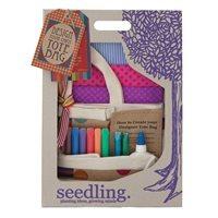 seedling design your own tote bag activity set