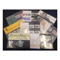 Set of 8 1979 British Post Office Presentation Packs