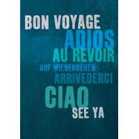 see ya bon voyage card