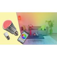 Set of Two 9W Colourful LED Bluetooth Bulbs