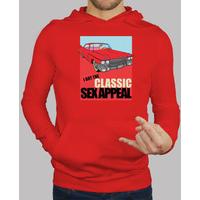 sexy sweatshirt cadillac (red)