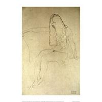 Seated Nude, Face Covered By Gus...