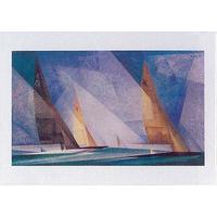 Secelboote By Lyonel Feininger