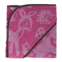 Sebra - Hooded Towel - Rose - Forest (1263) /textiles /rose