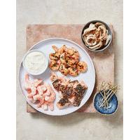 Seafood Selection Platter with Garlic & Lemon Mayonnaise