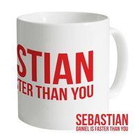 Sebastian Versus Daniel Mug