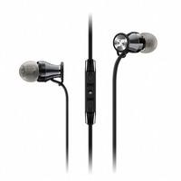 Sennheiser MOM2-IE-I Momentum 2.0 Black/Chrome In Ear Headphones For Apple Products