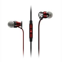 Sennheiser MOM2-IE-I Momentum 2.0 Red/Black In Ear Headphones For Apple Products