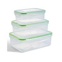 Set of 3 Clip Storage Containers
