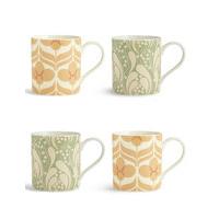 Set of 4 Marigold Mugs