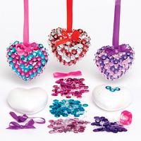 Sequin Heart Kits (Pack of 15)