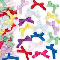 self adhesive satin ribbon bows pack of 72