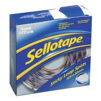 Sellotape Sticky Loop Spots in Dispenser (Part of 125 Spots)