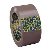 Sellotape Super Seal Case Sealing Tape Polypropylene 50mm x 66m Buff (Pack of 6)