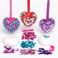 Sequin Heart Kits (Pack of 3)