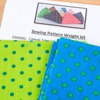 Sewing Pattern Weights Includes Sample Fabric Pieces and Fully Comprehensive Pattern and Template 406136