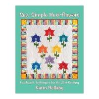 sew simple karin hellaby hexi flowers quilting book