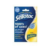 Sellotape Sellotac Tack Adhesive 45g Ref 1792402 Pack of 12 1792402