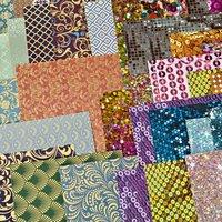 Sequin Card and Foil Pearlescent Card Bundle 405430
