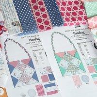 Serenity Pre Cut Handbag Kit Bold and Pastel Multibuy 408741