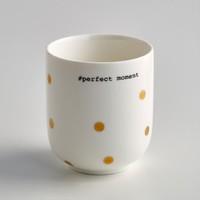 Set of 4 Kubler Porcelain Herbal Tea Cups