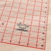 sew easy 12 12 square inches quilting ruler 303500