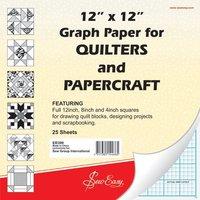Sew Easy Quilters Graph Paper 12 x 12 inch 280333